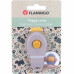 Flamingo Puppy Love Training Clicker Taupe - kliker pre psa, s gumičkou na prst, béžová