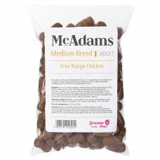 McAdams Medium Breed Free range Chicken 100g - pečené krmivo pre stredne veľké psy, kura z voľného chovu - vzorka