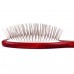Blovi Red Wood Pin Brush - veľká, mäkká, drevená kefa s 22 mm kovovým kolíkom, pre stredné a dlhé vlasy
