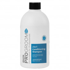 ProGroom 2v1 Conditioning Shampoo - šampón s kondicionérom pre psov a mačky, koncentrát 1:6 - 500 ml