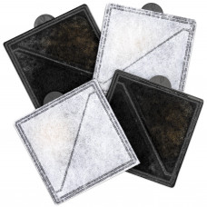 PetSafe Pet Fountain Ion-X filtre 4 ks. - uhlíkové iónomeničové filtre do fontán, pre modely Viva a Outlast