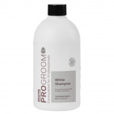 ProGroom White Shampoo 500ml - šampón na bielu a svetlú srsť psov a mačiek, koncentrát 1:4