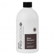 ProGroom Black Shampoo 500 ml - šampón na čiernu a tmavú srsť psov a mačiek, koncentrát 1:4