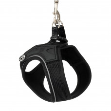 Max&Molly Air Vest Postroj pre psa Matrix 2.0 Black - beztlakový postroj pre psa, s QR ID, čierny - S Max&Molly Air Vest Postroj pre psa Matrix 2.0 Black - beztlakový postroj pre psa, s QR ID, čierny - S