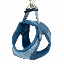 Max&Molly Air Vest Postroj pre psa Matrix 2.0 Ocean - beztlakový postroj pre psa, s QR ID, modrý - S Max&Molly Air Vest Postroj pre psa Matrix 2.0 Ocean - beztlakový postroj pre psa, s QR ID, modrý - S