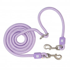 Max&Molly Rope Leash Matrix 2.0 200cm Lavender - odnímateľné povrazové vodítko na psa, fialové - M