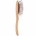 Groomer.dk De Luxe Silver Brush Small - oválna kefa s kovovými kolíkmi, malá