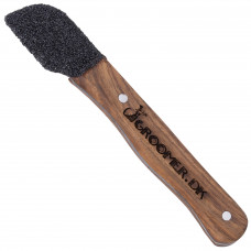Groomer.dk Diamond Edition Stripping Stone Mini Shorty ECO - malý zastrihávač čepele s drsným povrchom, drevená rukoväť