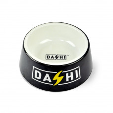Dashi Original Bamboo Bowl - bambusová a melamínová miska pre psov a mačky, čierna - S