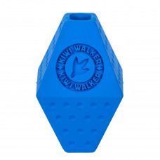 Kiwi Walker Let's Play Octaball Mini - Geometric Treat Toy pre stredného psa - modrá