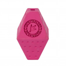 Kiwi Walker Let's Play Octaball Mini - Geometric Treat Toy pre stredného psa - ružová