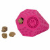Kiwi Walker Let's Play Diaball - Geometric Treat Toy pre stredného psa - ružová