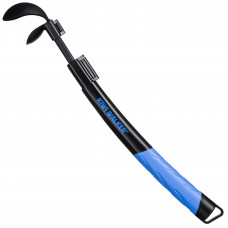 Odpaľovač loptičiek Kiwi Walker – teleskopický odpaľovač loptičiek pre psov, nastaviteľná veľkosť a dĺžka lopty – modrá