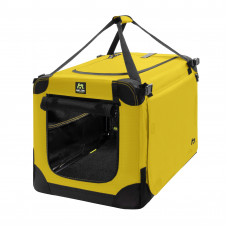 Maelson Soft Dog Kennel Saffron Yellow - kvalitný látkový nosič psa, žltý - S