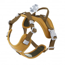 Hurtta Weekend Warrior Harness II ECO Desert - postroj pre aktívnych psov - 65-80
