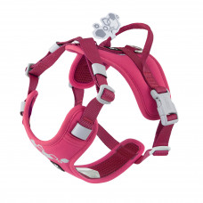 Hurtta Weekend Warrior Harness II ECO Ruby - postroj pre aktívnych psov - 75-100