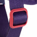 Julius-K9 Street Harness Dark Violet & Neon Raspberry - postroj pre psa, mestský postroj, fialovo-malinový - XXS