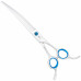 Jargem 3D zakrivené nožnice 7,5" - ohnuté nožnice na ošetrovanie, ofset