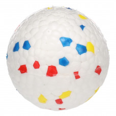 Flamingo Kona Ball E-TPU 6,3cm - penová loptička pre psa, ľahká, plávajúca, biela
