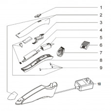 Prepínač pre strihač Heiniger Style Mini