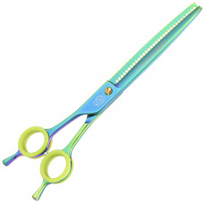 P&W Hulk Lefty Thning Scissors 7,5" - jednostranné stenčovacie nožnice, 32 zárezov, ľavotočivé P&W Hulk Lefty Thning Scissors 7,5" - jednostranné stenčovacie nožnice, 32 zárezov, ľavotočivé