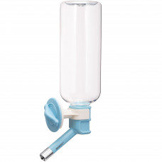 Madan adaptér na vodu s fľašou 700 ml - profesionálny, automatický napájač s fľašou, štvorcový - modrý