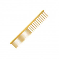 So Posh Metal Comb Petite 15,5 cm - kovový hrebeň na starostlivosť, zlatý, zmiešané ihly 50/50