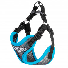 Biglo Air Flow Turquoise - ľahký, vzdušný a beztlakový postroj pre psa, tyrkysový - XS