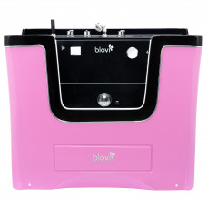 Blovi Professional Grooming SPA 120x73x95cm - ozónová vaňa s technológiou Milky SPA Micro Bubble a hydromasážou, ružová a čierna