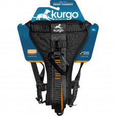 Kurgo Enhanced Strength Tru-Fit Smart Harness Black - Postroj do auta pre psa, čierny - XL