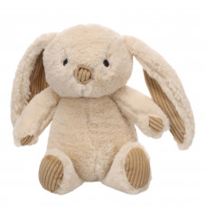 Plameniak Roegie Rabbit béžový - maskot pre psa, plyšová hračka, béžový králik - S