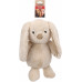 Plameniak Roegie Rabbit béžový - maskot pre psa, plyšová hračka, béžový králik - L Plameniak Roegie Rabbit béžový - maskot pre psa, plyšová hračka, béžový králik - L