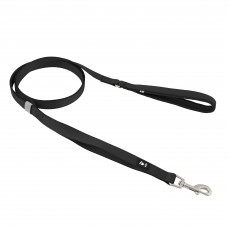 Hurtta Weekend Warrior Standard Leash II Raven 180x2cm - vodítko na venčenie psov - čierne