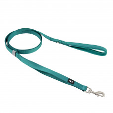 Hurtta Weekend Warrior Standard Leash II Peacock 180x2cm - vodítko na venčenie psov - tyrkysové