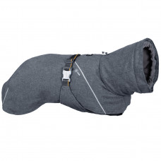 Hurtta Expedition Parka II Blackberry - nepremokavá zimná bunda pre psa, šedá - 55
