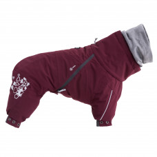 Hurtta Extreme Overall Eggplant - zimný overal pre psa s tepelnou podšívkou, baklažán - 65M
