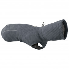 Hurtta Warming Midlayer Eco Blackberry - fleecová mikina pre psov s tepelne odrážajúcou podšívkou, sivá - 30