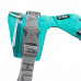 Postroj Hurtta Rover Harness Peacock - nastaviteľný postroj pre stredné a veľké psy, tyrkysový - 55-70