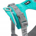 Postroj Hurtta Rover Harness Peacock - nastaviteľný postroj pre stredné a veľké psy, tyrkysový - 65-80