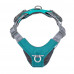 Postroj Hurtta Rover Harness Peacock - nastaviteľný postroj pre stredné a veľké psy, tyrkysový - 75-95