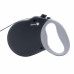 Alcott/Duncun Adventure Retractable Leash Black - reflexné navíjacie vodítko pre psa, čierne - S