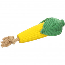 Flamingo Seezo Corn Toy - gumená hračka pre psov so zvukovými efektmi, kukurica