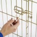 Cvičebnica MidWest Gold Zinc 61x91cm - pevná ohrádka, pozinkovaný plot pre psa v zlatej farbe