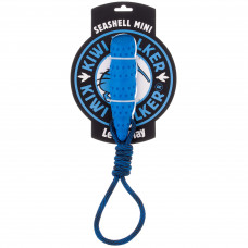 Kiwi Walker plávajúca hračka pre psov s mušľou Mini - malá TPR plávajúca hračka pre psov s mušľou - modrá