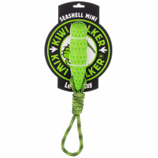 Kiwi Walker plávajúca hračka pre psov s mušľou Mini - malá TPR plávajúca hračka pre psov s mušľou - zelená