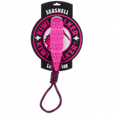 Kiwi Walker plávajúca hračka pre psov Seashell Maxi - veľká TPR plávajúca hračka pre psov Seashell - ružová