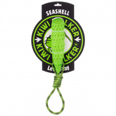 Kiwi Walker plávajúca hračka pre psov Seashell Maxi - veľká TPR plávajúca hračka pre psov Seashell - zelená
