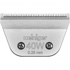 Heiniger Wide Blade 40W - široká čepeľ z nehrdzavejúcej ocele pre strojčeky Snap-On - 0,25 mm
