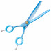 Nožnice na editáciu P&W Blue Star 6,5" - rovné nožnice na editáciu pre ľavákov, 48 zubov Nožnice na editáciu P&W Blue Star 6,5" - rovné nožnice na editáciu pre ľavákov, 48 zubov