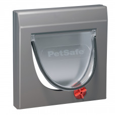 PetSafe Staywell Classic mačacie dvierka s tunelom - mačacie dvierka s tunelom, 4 polohy - sivé
